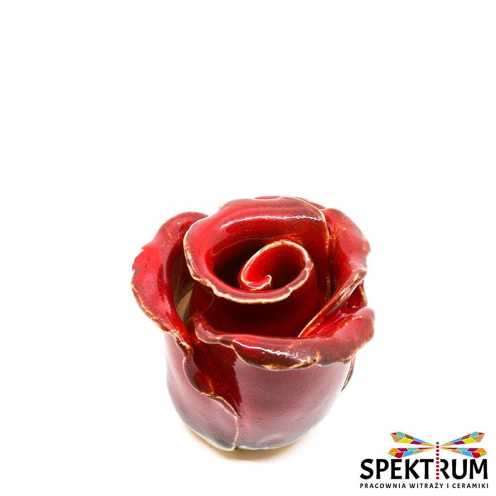 róża ceramiczna