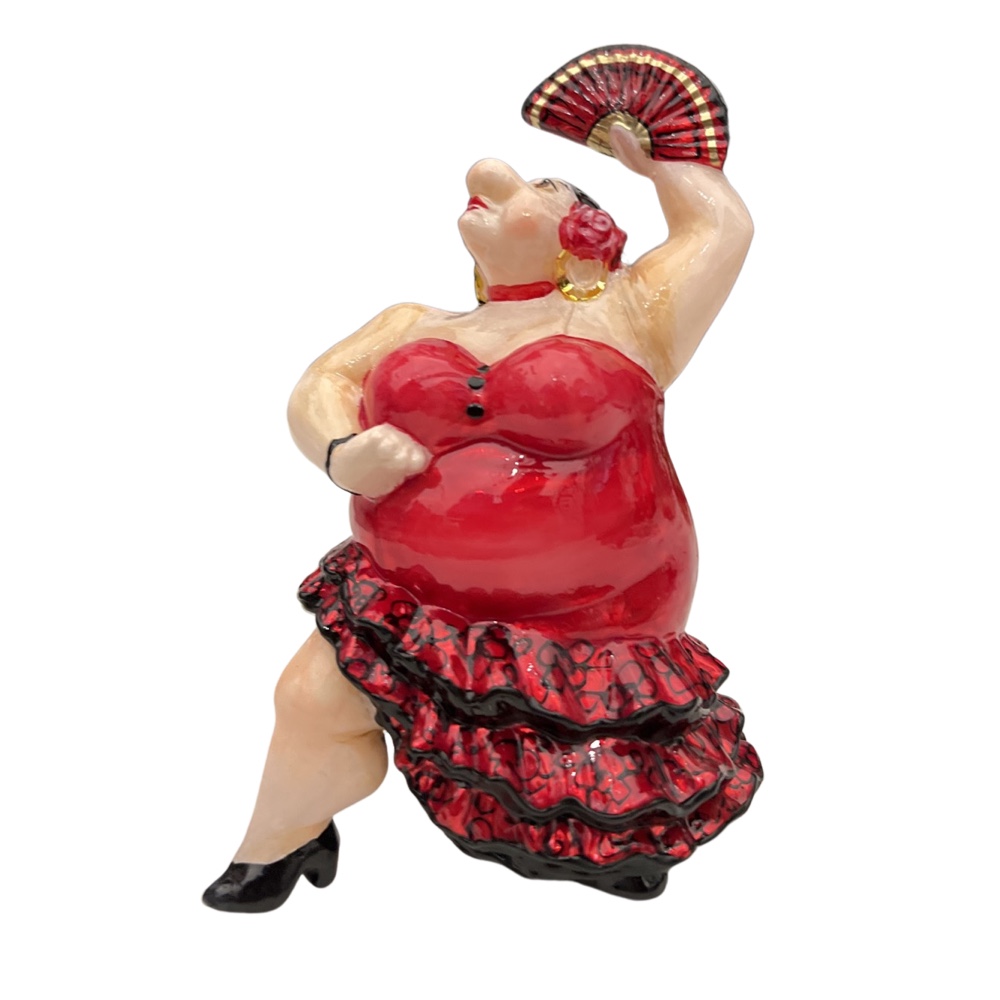 Tancerka Flamenco czerwona
