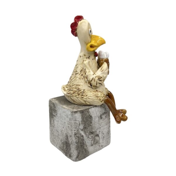 Kurczak luzak siedzący